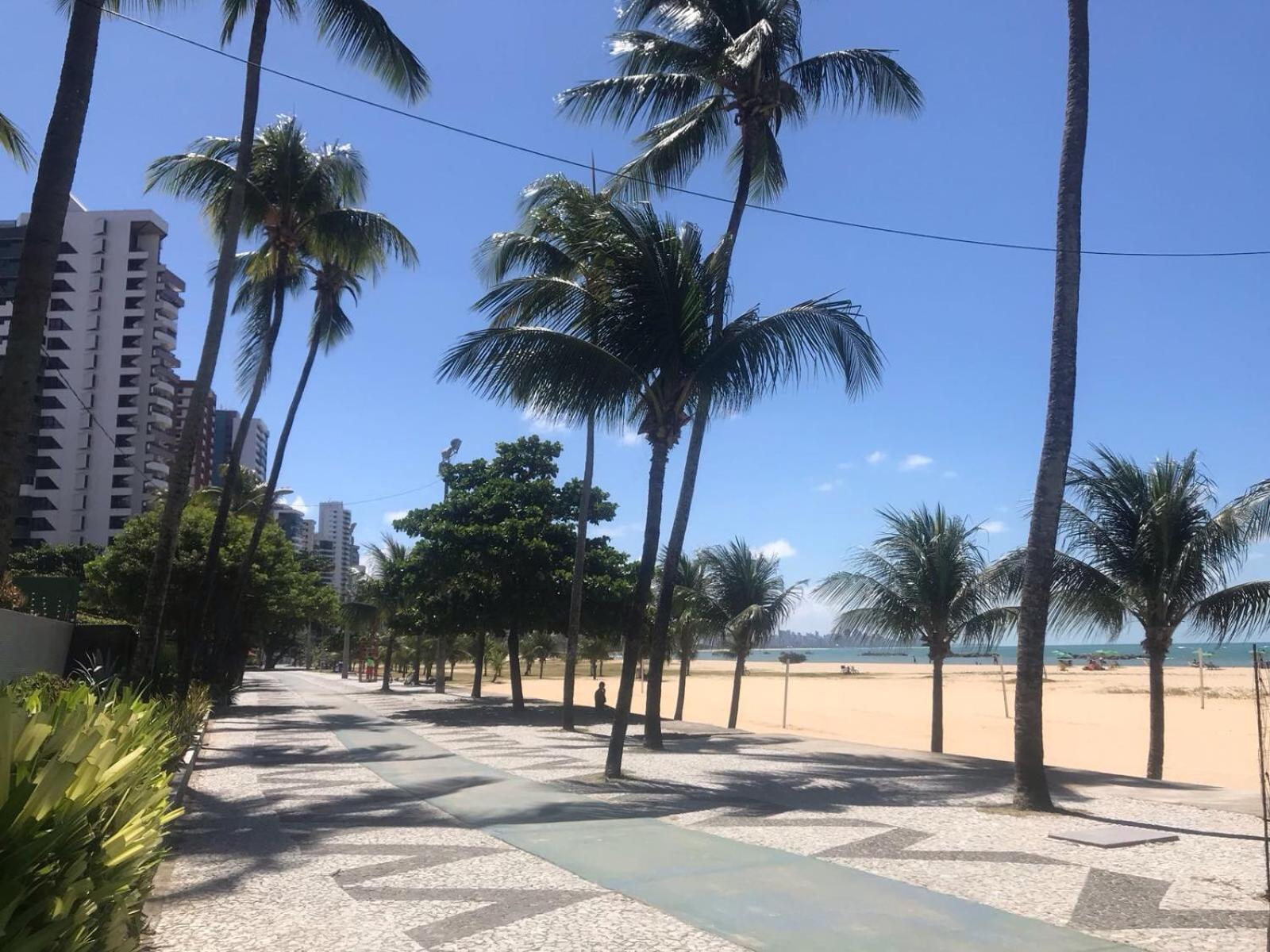 Apto 3 Quartos Pe Na Areia Prox De Ресифи Экстерьер фото